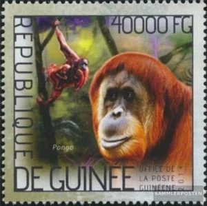 Guinea 10398 nuevo con goma original 2014 monos - Imagen 1 de 1