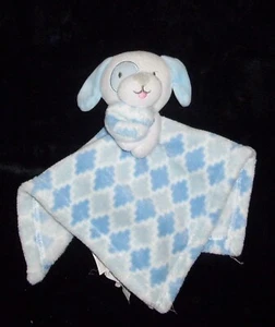 SL Home Fashion blaue Welpen Hund Baby Decke weiß Augenklappe grau Security 119741 - Bild 1 von 3
