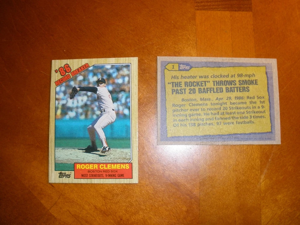 1987 Topps Baseball Set Break (#1-250).99 Singles-Qty. Discounts-Free Shipping! - Image 1 of 1