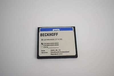Beckhoff 8GB CX1800-0202-0002 (CX1900-0029) Compact Flash Card • 294.13£