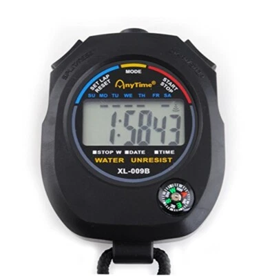 Stoppuhr Digital + Kompass Multifunktions- Mit Uhrenarmband Gym Timer Sport - Bild 1 von 4