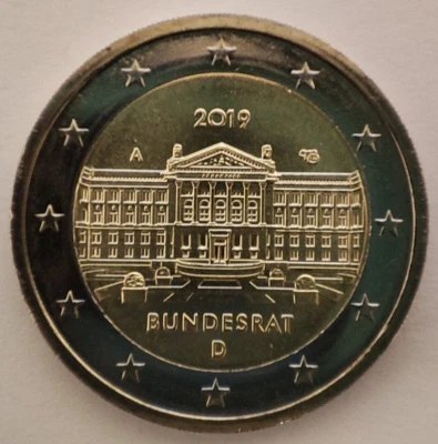 Germany 2 euro coin 2019 "Bundesrat" UNC - Image 1 of 4