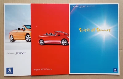 Peugeot 307CC S & Sport UK brochure. 2006. + Zest & Allure Limited Edition. - Image 1 of 2
