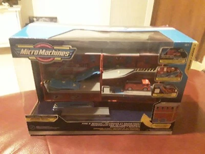 MICRO MACHINES FIRE 8 RESCUE HASBRO COME NUOVO MAI APERTO O USATO - Immagine 1 di 4