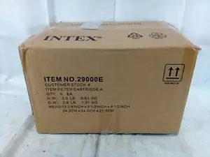 Intex filter cartridge pack, 6 pack 29000E - Leslie's Pool Mart #46096 - Picture 1 of 5