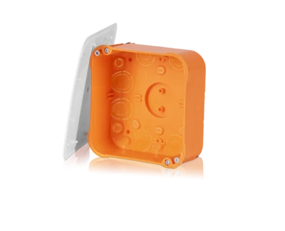 HOHLWAND - ABZWEIGKASTEN Abzweig Dose ca. 100 x100 / 104 x 104 mm mit Deckel SET - Bild 1 von 4