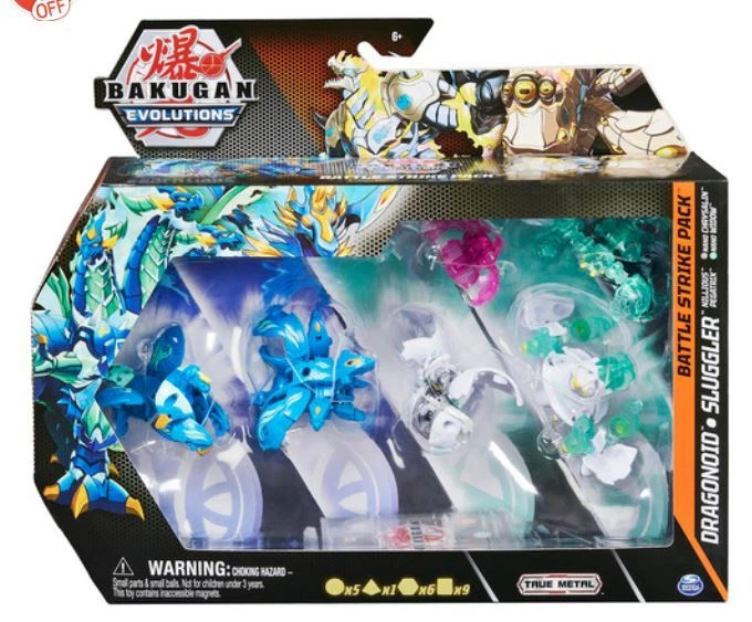 Bakugan Evolutions Battle Strike Pack Neo Draganoid Slugger - Image 1 of 1