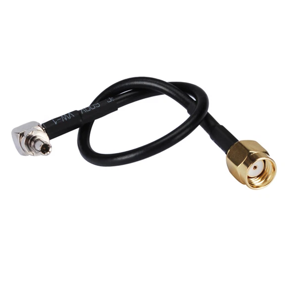 50x RP SMA male to CRC9 male right angle pigtail cable for Huawei 3G USB modem - Image 1 of 4