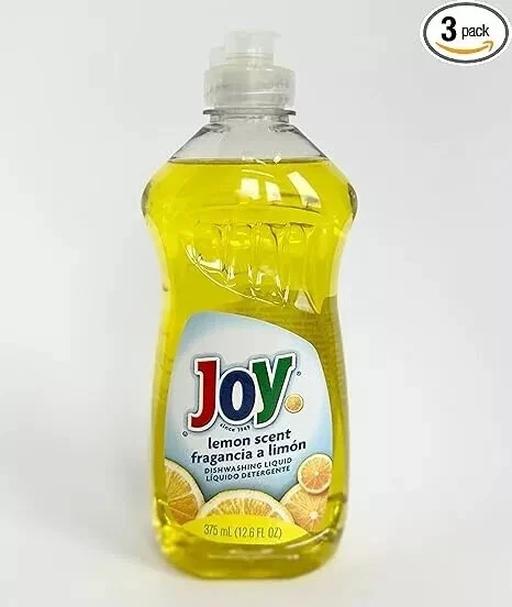 Joy Dishwashing Liquid, Lemon Scent 12.60 oz [3-Pack] - Image 1 of 1