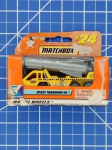 MATCHBOX #24 ROCKET SPACE TRANSPORTER DIECAST MODEL BOXED - Picture 1 of 6