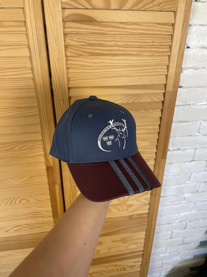 MUNSTER FAN RUGBY UNION BB CAP HAT 2024 MULTICOLOR ADIDAS MEN ONE SIZE