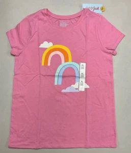 Cat & Jack Bright Rainbow Shirts For Girls Size Medium (8) - Picture 1 of 2