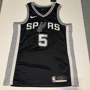 Nike Dri-FIT San Antonio Spurs Murray Icon Black Medium Swingman Jersey - Picture 1 of 13