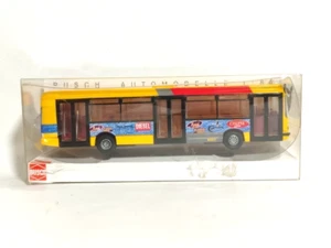 HO Belgian City Renault Bus R312 Jeans FLERON Busch 47213 1:87 - Picture 1 of 5
