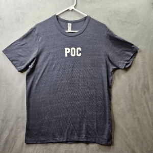 Alternative Apparel Shirt Mens Sz XL Gray POC Cycling Lightweight Short Sleeve