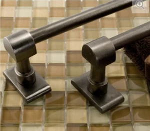 Towel Bar 18”Signature Hardware Classique Antique Pewter AU-BTB-DAP-18 A1 - Picture 1 of 2