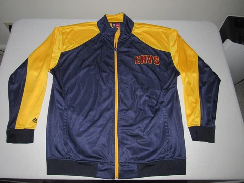 Cleveland Cavaliers Men's NBA Majestic Long Sleeve Sweatshirt Jacket Size 3XT Cover