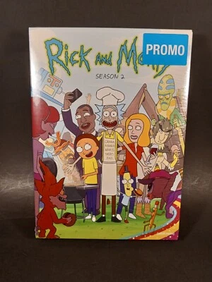 Rick and Morty Season 2 Promo DVD Brand New Sealed - Image 1 of 4