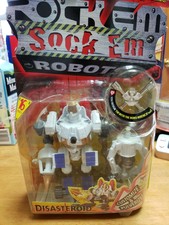 2000 Mattel Electronic ROCK EM SOCK EM Robots RED DISASTEROID