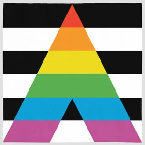 Bandana del Orgullo LGBTQIA de Aliados Heterosexuales, 24x24, LGBTQ LGBTQX Apoyo Igualdad BANDERA - Imagen 1 de 1