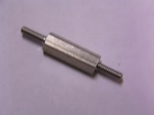 20 Stainless Steel 2-56 x .58" 3/16" Hex M/M Standoffs .275" Threaded Length - Picture 1 of 1