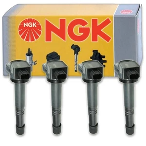 4 pcs NGK Ignition Coil for 2012-2015 Honda Civic 2.4L L4 - Spark Plug Tune bu - Picture 1 of 5