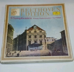 (CB6) --- Beethoven Cassette Tapes 9 Symphonies Karl Böhm German Literature - Bild 1 von 9