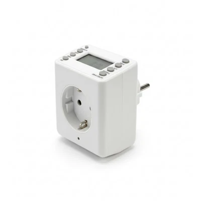 Digitale Zeitschaltuhr 3680W Display bis zu 10 Schaltzeiten pro Tag Steckdose - Bild 1 von 4