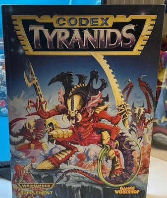 CODEX TYRANIDS WARHAMMER 40K GAMES WORKSHOP 1998 - Very Nice! - Image 1 of 2