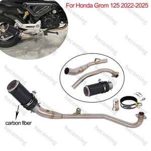 Grom 125 Exhaust System Muffler Pipe Slip For Honda Grom Msx125 2022-2025 2026 - Picture 1 of 2