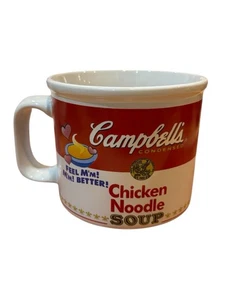 Vintage Campbell's Chicken Noodle Soup Mug by West Wood 1997 - Picture 1 of 8