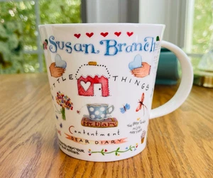 Susan Branch NEW "Little Things" Fine Bone China England Coffee Mug Rare w/Box - Picture 1 of 16
