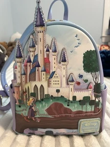 Loungefly Disney Sleeping Beauty Castle Mini Backpack - Picture 1 of 2