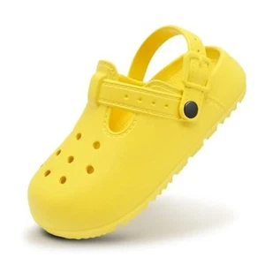 Lightweight Kids Clogs Garden Shoes Boys Girls Soft and Breathable Slide - Picture 1 of 7