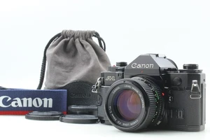 [Near MINT] Canon A-1 A1 Black 35mm Film camera NFD 50mm f1.4 Lens From JAPAN - Picture 1 of 19