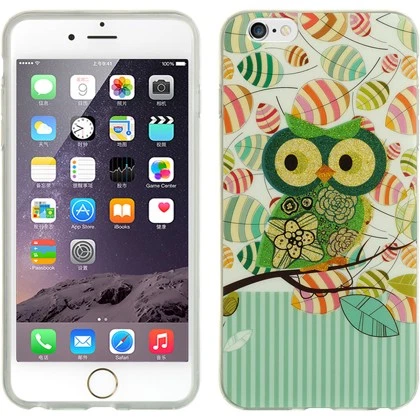 GSA Glitter Owl Green Candy Case For iPhone 6 and 6s (4.7") - Image 1 of 1