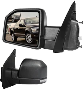 Left Driver Side Door Mirror Fits 2015-2021 F150 Mirror with Power Adjustable an - Picture 1 of 12