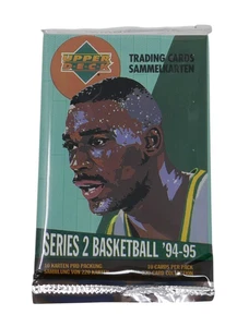 Upper Deck 1994-95 Series 2 NBA Basketball Foil Pack FACTORY SEALED - Picture 1 of 7