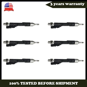 6pcs Fuel Injector 13647597870 For 2011-2013 BMW X3 X5 X6 3.0L L6 Turbocharged - Picture 1 of 10