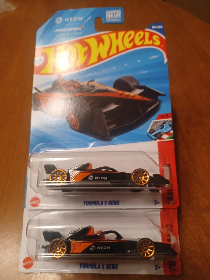 Hot Wheels 2025 Fórmula 1 Fórmula E GEN3 (2) Foto 1 de 1