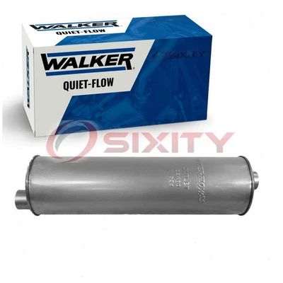 Silenciador de escape Walker de flujo silencioso para Ford F-250 1987-1996 4,9 L 5,0 L L L6 V8 wl Foto 1 de 4