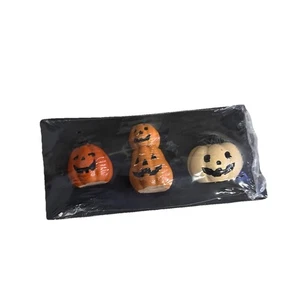 3 Pk Halloween Desktop Miniature Decorations 1” and 1.5” Tall - Picture 1 of 1