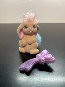 My Little Pony Lil Litters Bunny Happy Hopper Peach Pink Rabbit Vintage G1 W17 - Picture 1 of 5