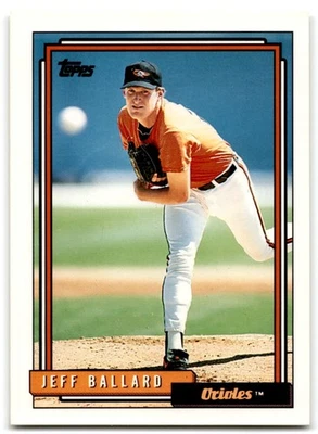1992 Topps Jeff Ballard Baltimore Orioles #104 - Image 1 of 2