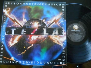 TESLA | RESONANCIA MECANICA | ARGENTINA | LP | 1986 | GEFFEN 80622 | EX - Picture 1 of 1