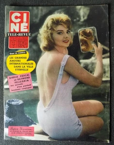 Ciné-revue n° 24/1960 Sylva Koscina - Sophia Loren - Bardot - Quinn - Miss Belgium - Picture 1 of 2