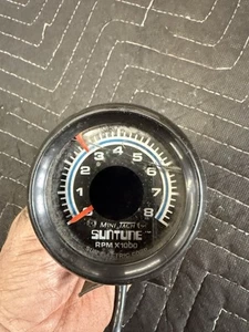Vintage Suntune Mini Tach 8000 RPM 2-1/2" - Picture 1 of 4