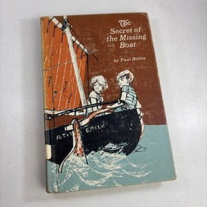 Paul Berna The Secret of the Missing Boat HB First Edition Barry Wilkinson Ex Li - Foto 1 di 6