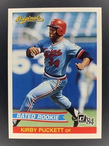 2002 Donruss Originals „What If?…“ Kirby Puckett Rated Rookie SSP!! HARTER FUND - Bild 1 von 2