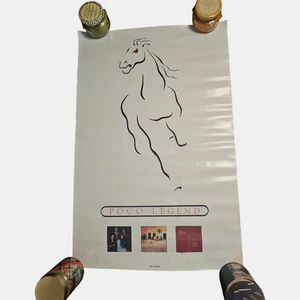 Album Poco Legend Promo Poster Espositore 23x35 Vintage 1979 MCA Records Rock RARO - Foto 1 di 8